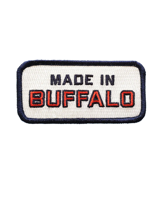 Made in Buffalo Embroidered Patch