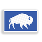 Rectangle die cut magnet